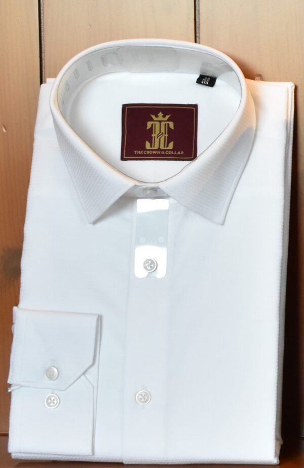 White Shirt Dobby - Image 6