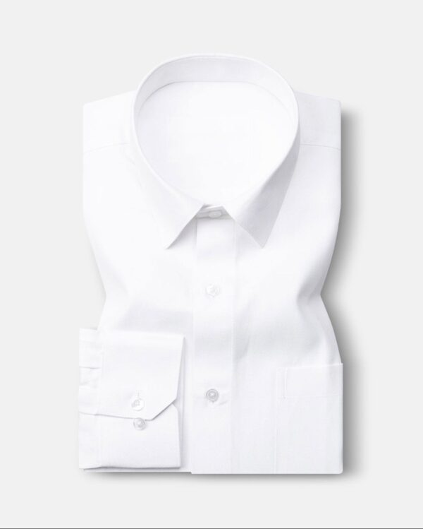 Solid OFF White premium shirts - Image 2