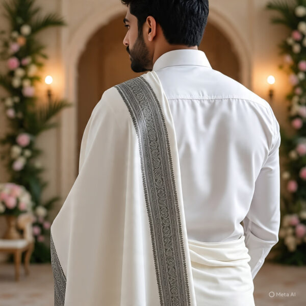 Solid white Premium shirts - Image 3