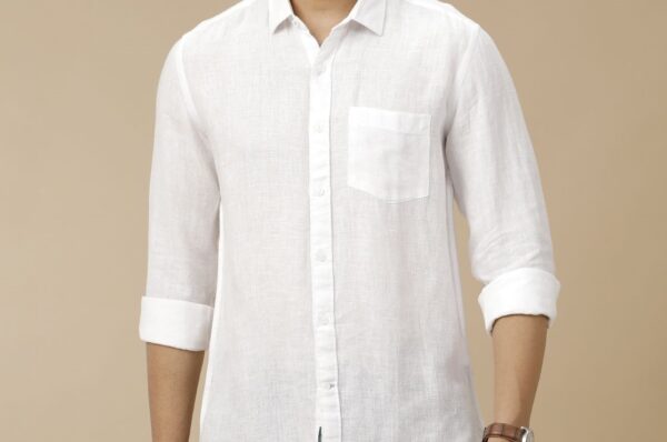 Pure Linen shirt 100 lea